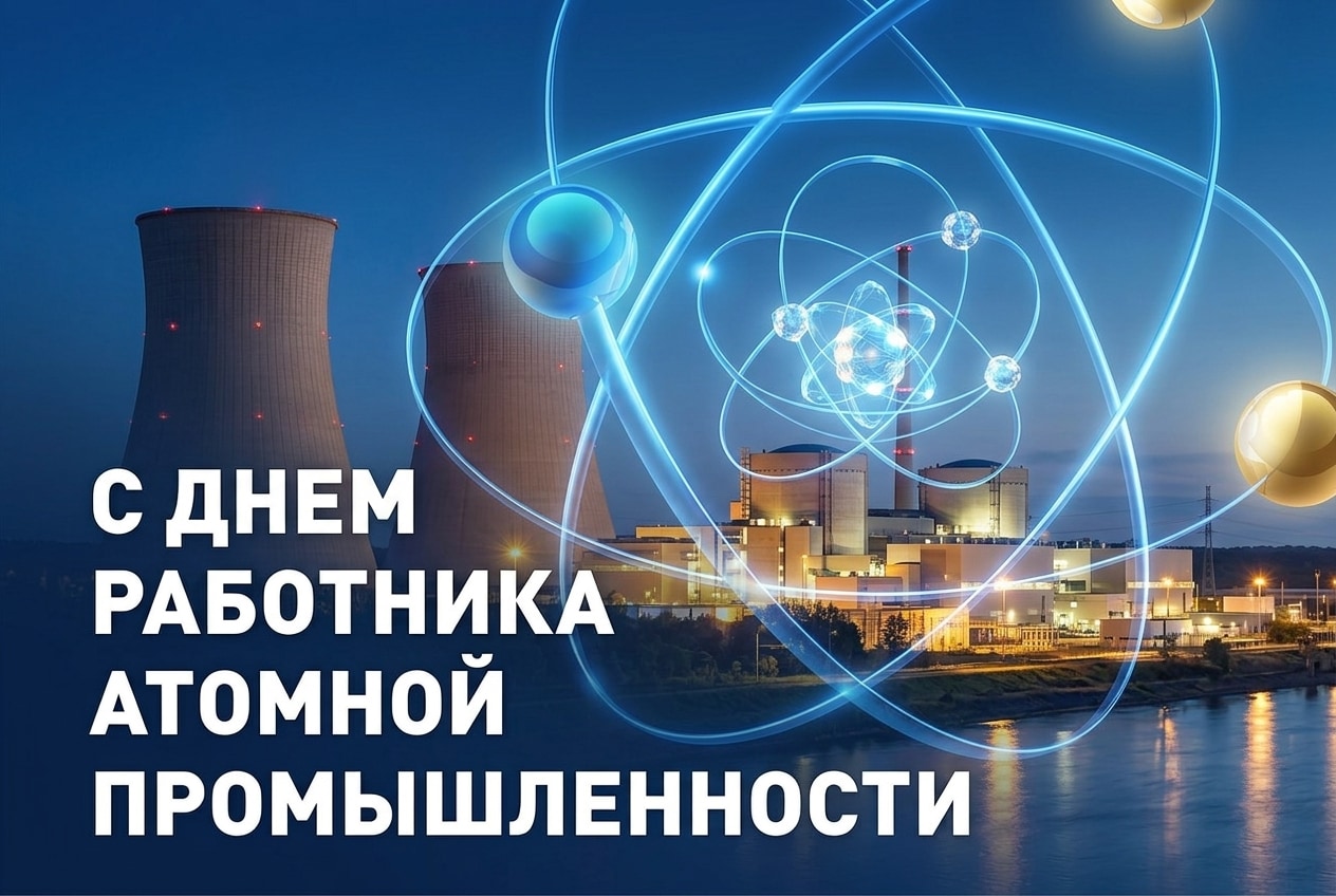 С Днем работника атомной промышленности